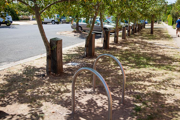 Bike parking sends a clear message that the community hear supports one of the best transport modes in the world!