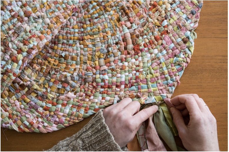 How to make a Braided Rag Rug with Ilka White